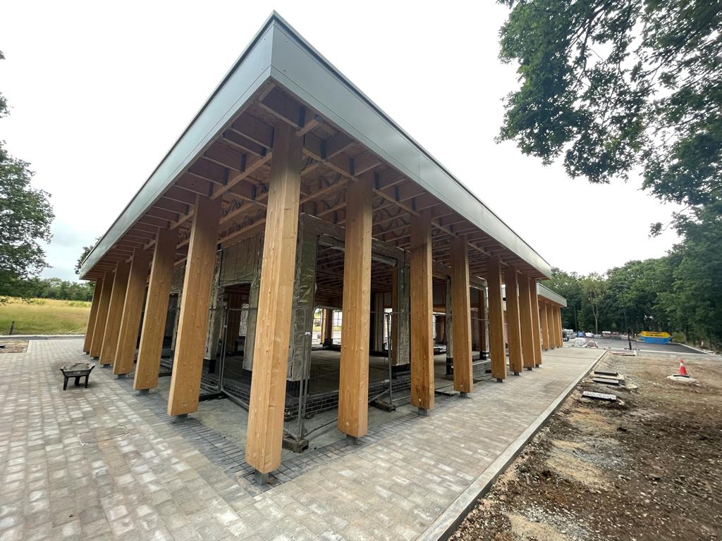 SoloTimberFrame's tweet photo. Gardens of Peace Muslim Cemetery - Elmbridge @gardensofpeace_

Progress Update: This beautiful #timberframe building has been beautifully designed complete with new #ECO roof. 

For all enquires, Email info@solotimberframe.co.uk
https://t.co/NkT360JCtU
#SelfBuild https://t.co/PKSBNHpSJN
