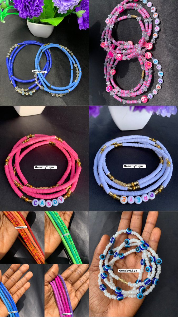 tyneeola's tweet photo. I sell waist beads, bracelets, neck pieces and anklets. https://t.co/Sh2kX06XwE