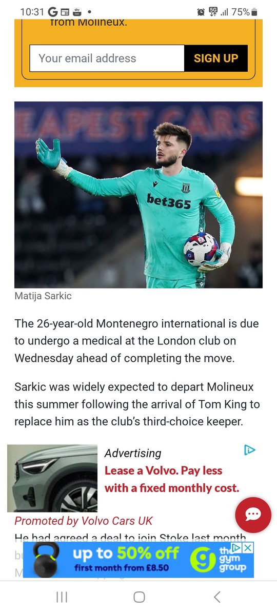 Mad we're after signing a keeper that's been replaced by our old keeper Tom King who we never gave a chance to not judging the new guy but fuck me this club is backwards at times. Suppose that's why we love it