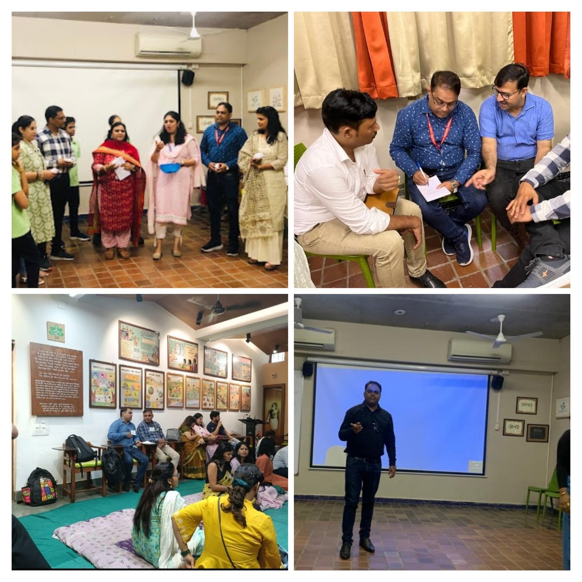 Sachinkkhurana's tweet photo. #NationalExposureVisits provides an opportunity to mutually exchange educational innovations done in different states.@Dir_Education

In #Ahmedabad, we observed some amazing practices in @riversideindia school like
*I can mindset.
&amp;
*FIDS model - Feel-Imagine-Do-Share.
@PbpandeyB https://t.co/OD3h8vARGP