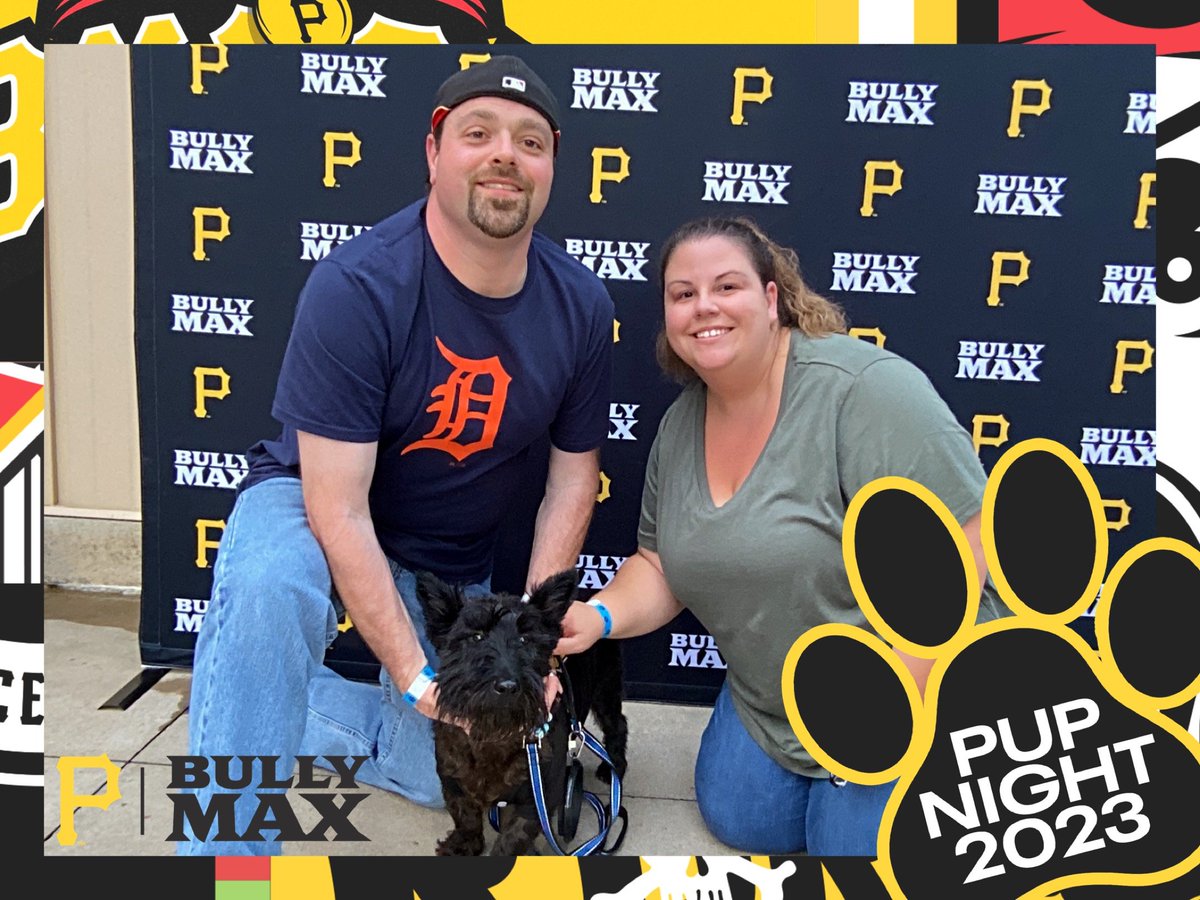 Pitteagle42's tweet image. Another great pup night in the books. Though him and I where on opposing sides last night.🙃 @Pirates v @tigers