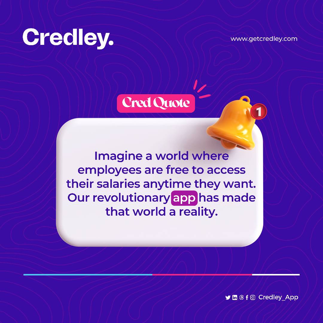 getcredley's tweet photo. Ready to step into a new era of financial freedom? 
Join us on the journey to redefine payday. 🚀💸

#credley #getcredley #financialempowerment #FinancialFlexibility #businessgrowth #businesssolutions #HRStrategies #employeeproductivity #employeehappiness #app #BePartOfChange https://t.co/CmKi1U0gAx
