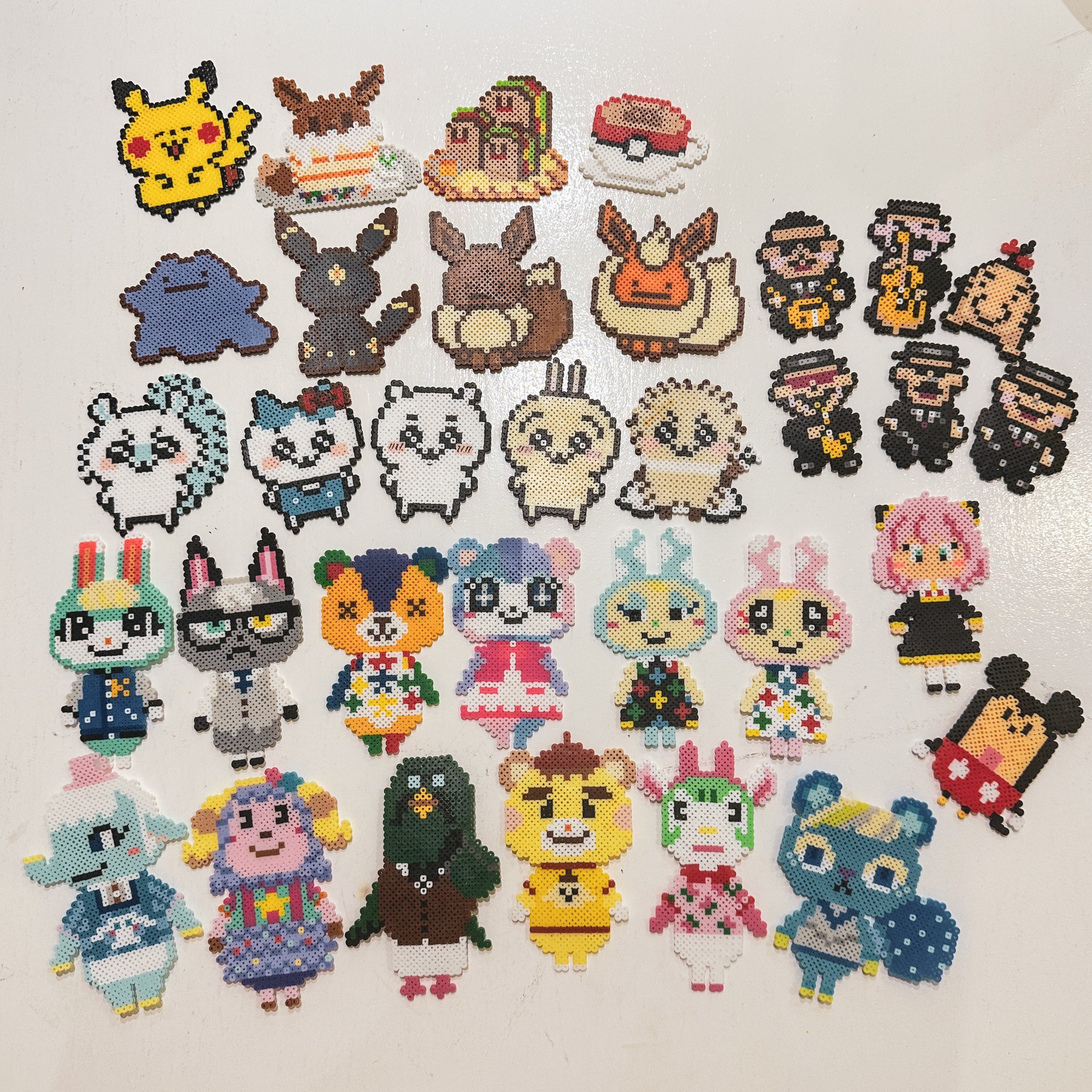アイロンビーズ 額縁 ドット絵 絵 絵画 オーダー | アイロンビーズで 