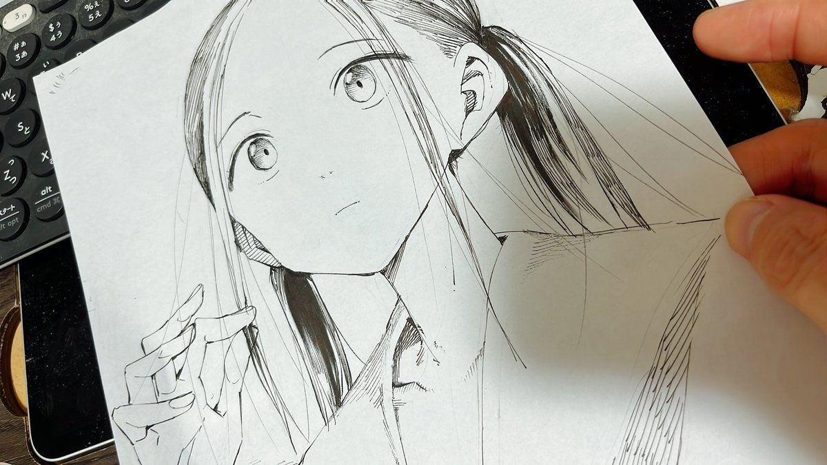 数年ぶりにGペン使って描いたやつだけどマジで緊張🫨
みんなで絵を描くのは学生時代っぽくて楽しかったです。 