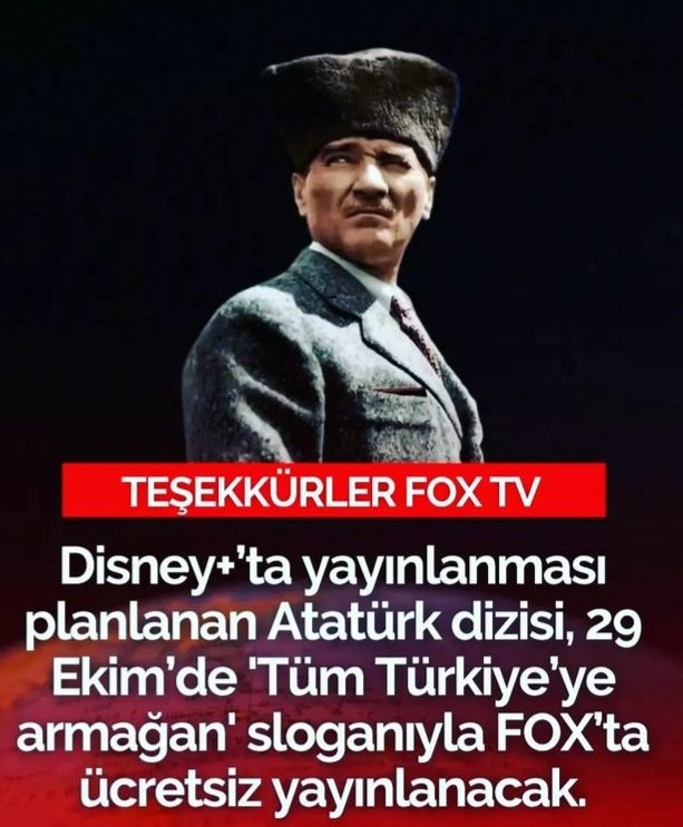 YaseminSayin19's tweet photo. #RespectAtaturk
Tùm 💙"ler
FOX TV"ye gelsin. https://t.co/lNKl9iouhX