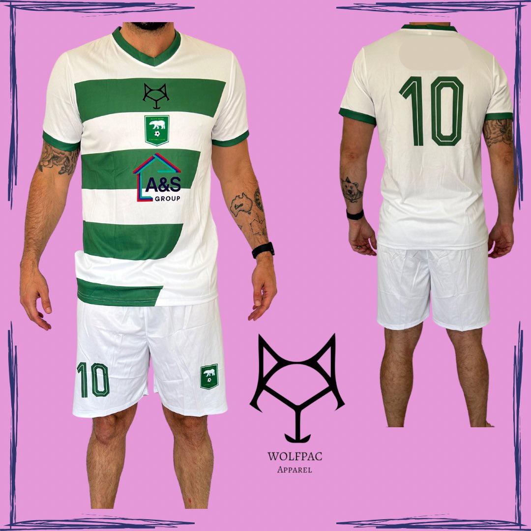 A bespoke kit created for a charity match 

We love it 😍🐺

#football #kit #soccer #footballkit #bespoke #design