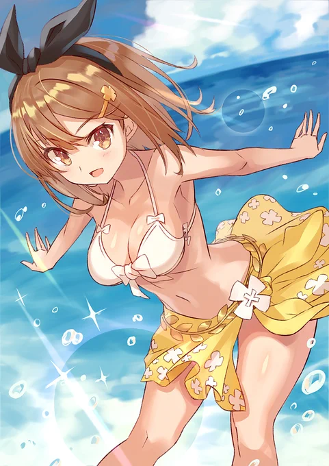水着ライザ (再掲) #ライザのアトリエ