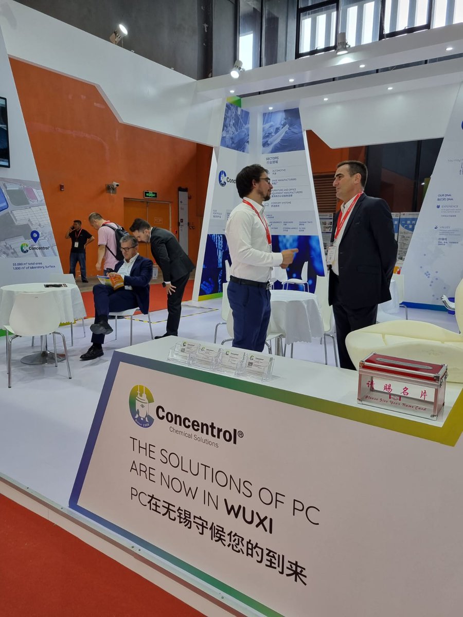 Concentrol (@concentrol) on Twitter photo Find us at #UTECHAsia #PUChina!
➡️ Come meet the #Concentrol team at booth 600 and explore our diverse range of chemical solutions for the #Polyurethane industry.
🤝 Our colleagues are ready for your questions!
#ChemicalSolutions <a href="/Utech_PU/">UTECH Polyurethane</a> Find us at #UTECHAsia #PUChina!
➡️ Come meet the #Concentrol team at booth 600 and explore our diverse range of chemical solutions for the #Polyurethane industry.
🤝 Our colleagues are ready for your questions!
#ChemicalSolutions <a href="/Utech_PU/">UTECH Polyurethane</a>