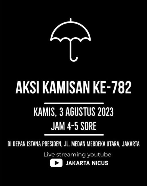 Impunitas merenggut keadilan: Tragedi '98 dislesaikan di luar pengadilan; Komitmen pemberantasan korupsi lemah di institusi peradilan.Quo vadis penegakan hukum?

O/sebab itu kami mengundang kawan2 ke <a href="/AksiKamisan/">Aksi Kamisan</a>
<a href="/dipanggilwawan/">#SayaWawan | BR Norma Irmawan</a> korban Semanggi I -13 Nov. '98