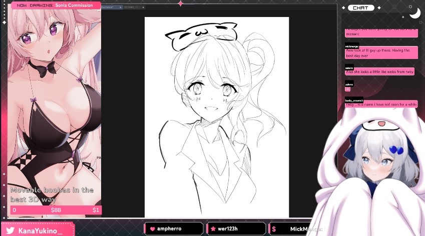 Working on Sonia from Pokemon~
Join me to chill! 