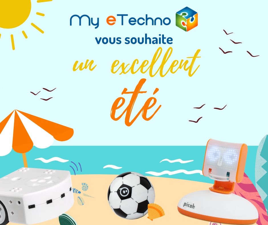 ☀️Vacances,

L'équipe My-etechno vous souhaite de bonnes vacances d'été ⛱

👉N'hésitez pas à venir découvrir de nombreux nouveaux produits sur : my-etechno.com

#été #ete #vacances #vacancesdété #hollydays #hollydays🌴 #myetechno #robot #thymio  #sphero #picoh