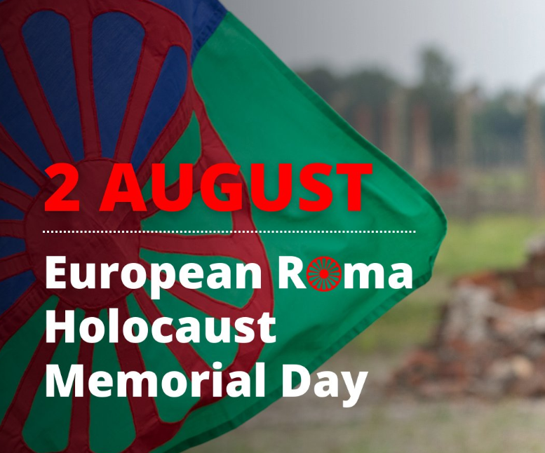 2 augusti 1944 avrättas 4300 män, kvinnor och barn i det romska lägret i Auschwitz-Birkenau. Vi vet inte exakt hur många romer som föll offer för nazisterna, men mellan 220 000-500 000 romer förintades.  Idag hedrar vi alla romer som mördades under Förintelsen. #Porajmos