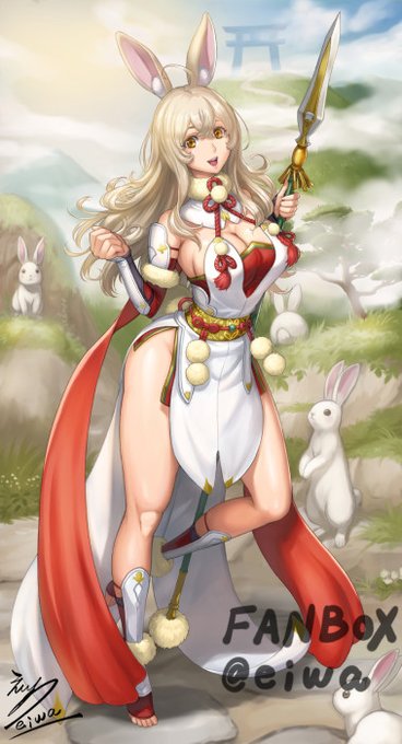 #バニーの日  #pixivFANBOX  
うーさぎ、うさぎ姫の守護者🐰 https://t.co/SI7h2cWxTy 