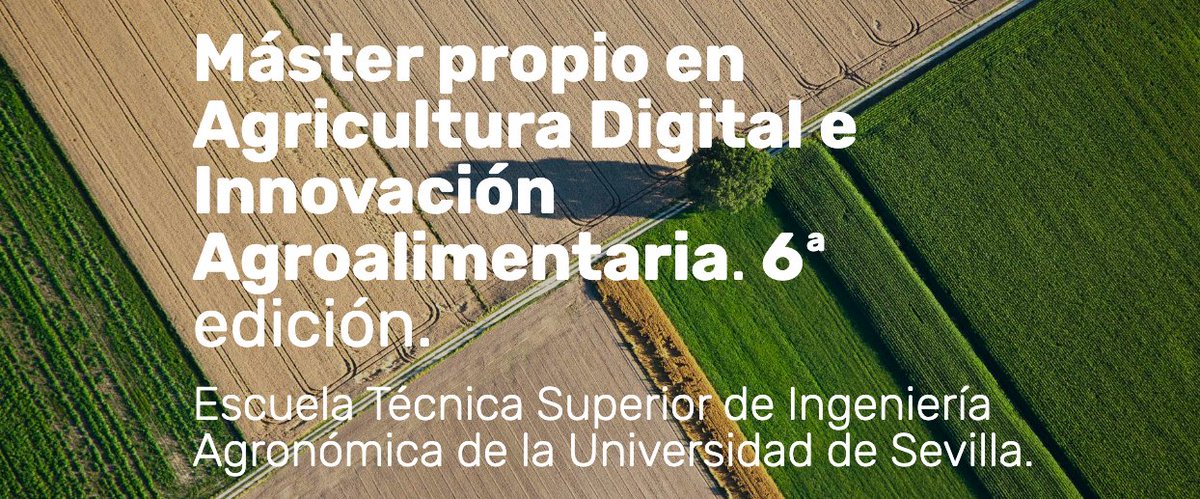 Máster Agricultura Digital e Innovación Agro (@agrodigital_us) on Twitter photo Bienvenido <a href="/MarioPerezAgro/">Mario Pérez Martínez</a> !🌾🚀
Estamos emocionados de contar contigo para hablar sobre tu experiencia en el Máster de Agricultura Digital e Innovación Agroalimentaria <a href="/CFP_unisevilla/">CFP Univ. Sevilla</a>
Qué fue lo que más te atrajo de este programa? #AgriculturaDigital #InnovaciónAgroalimentaria Bienvenido <a href="/MarioPerezAgro/">Mario Pérez Martínez</a> !🌾🚀
Estamos emocionados de contar contigo para hablar sobre tu experiencia en el Máster de Agricultura Digital e Innovación Agroalimentaria <a href="/CFP_unisevilla/">CFP Univ. Sevilla</a>
Qué fue lo que más te atrajo de este programa? #AgriculturaDigital #InnovaciónAgroalimentaria