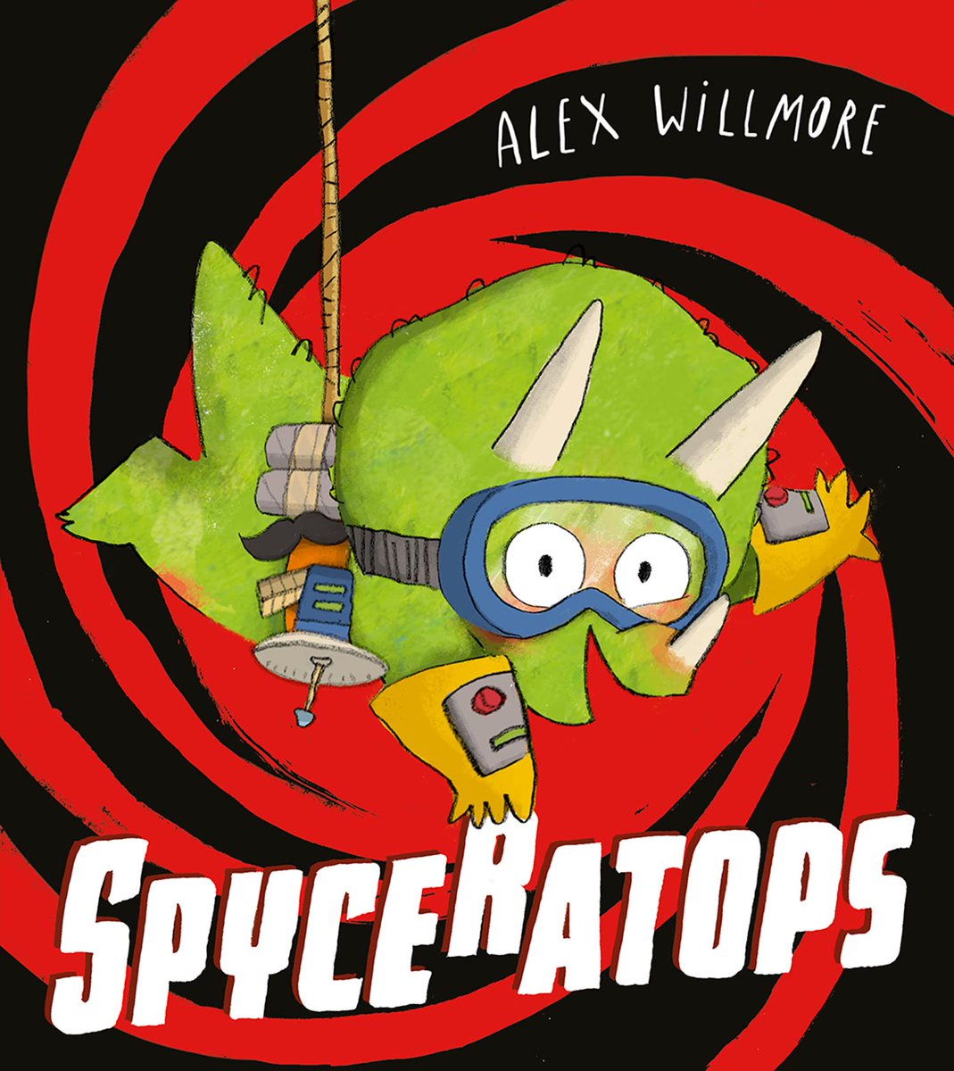 In July & August Booktime, we take a look at Spyceratops by Alex Willmore. In this fun new picture book, a little dinosaur is determined to be the best secret agent ever. But she’s sure that her Grandad is up to know good… #choosebookshops #booksaremybag