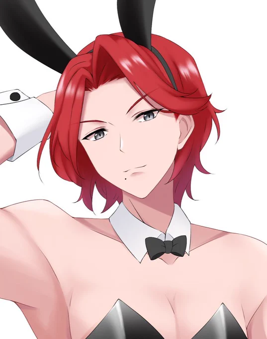 私が描いためめめちゃん関連の人物のバニーはいくつかあるけどめめめちゃん自身のバニーは意外と少なかった
