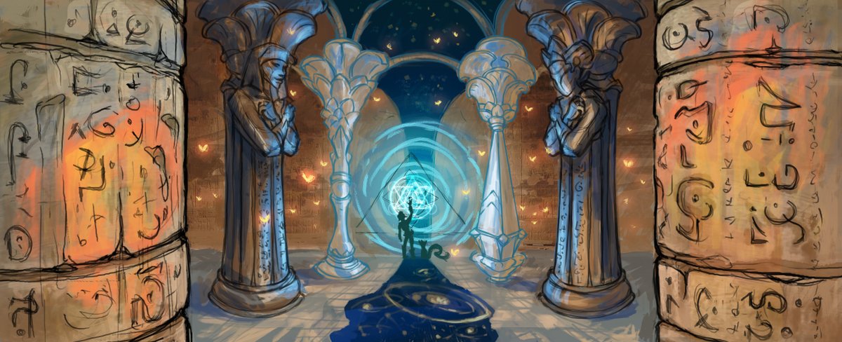 Book 7  The girl and the magic fox story with Growth University. Coming soon! 
#blockchain #education #NFTartist #digitalillustration #magicfox #ancienttemple #knowledge #storytelling #growthuniversity