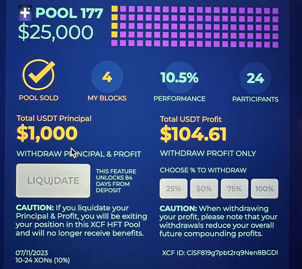 10% Monthly pool from <a href="/XETACapital/">XETA</a> 
#XETApays #XETAnniversary
