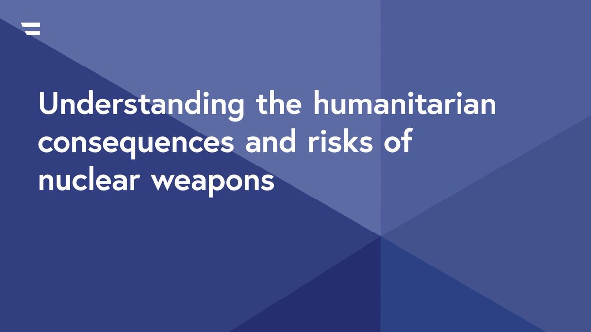 In times of heightened #NuclearRisks it is even more essential to be fully aware of the catastrophic #HumanitarianConsequences of these weapons. Thus, we present new findings at #NPTPrepCom
➡️bmeia.gv.at/fileadmin/user…
No state should ever find the use of #NuclearWeapons acceptable!