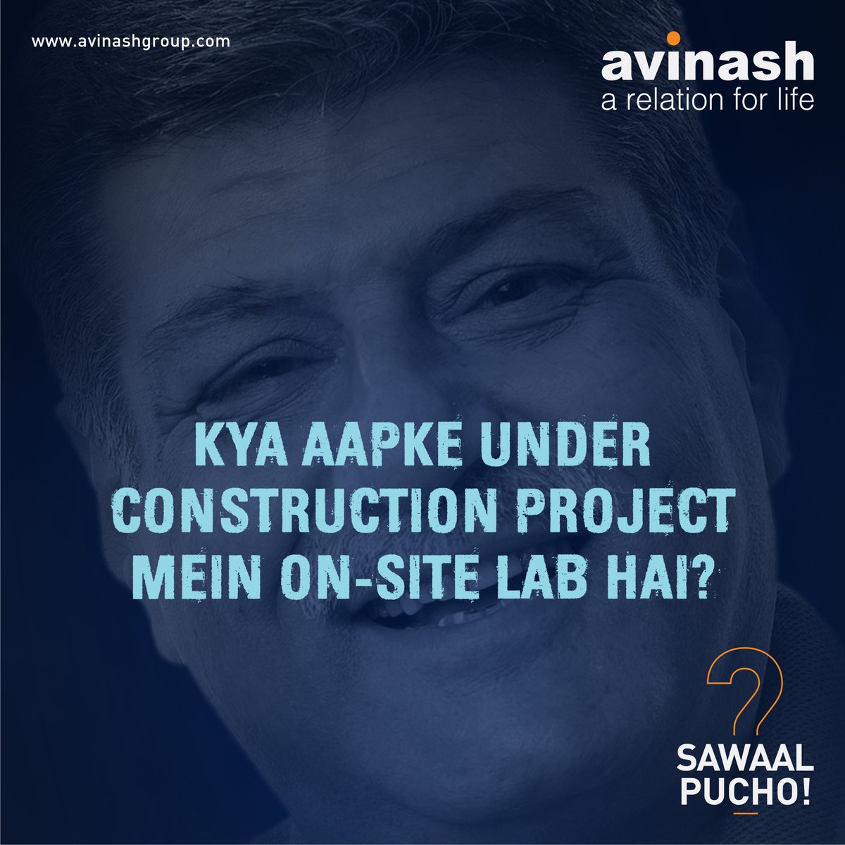 AvinashGroup's tweet photo. Are you aware of the quality standards of construction or building materials, used to build your house? Does your developer have an on-site lab? Soon you won't have these queries and doubts. Keep following this page.
#AvinashGroup #Avinash #ARelationforLife https://t.co/ESL2gmN55d