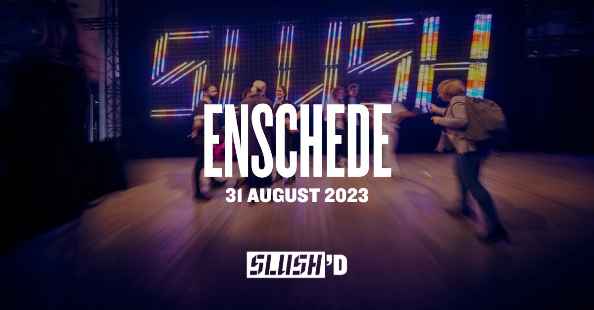 Novel-T &amp; Reach organiseren op 31 augustus Enschede Slush’D. Daarmee wordt ‘s wereld grootste startup event Slush (Helsinki) naar Enschede gehaald! Alumni zijn van harte welkom. Meer informatie en het registratieformulier vind je hier 👉 novelt.com/enschede-slush…
Foto Pasi Salminen