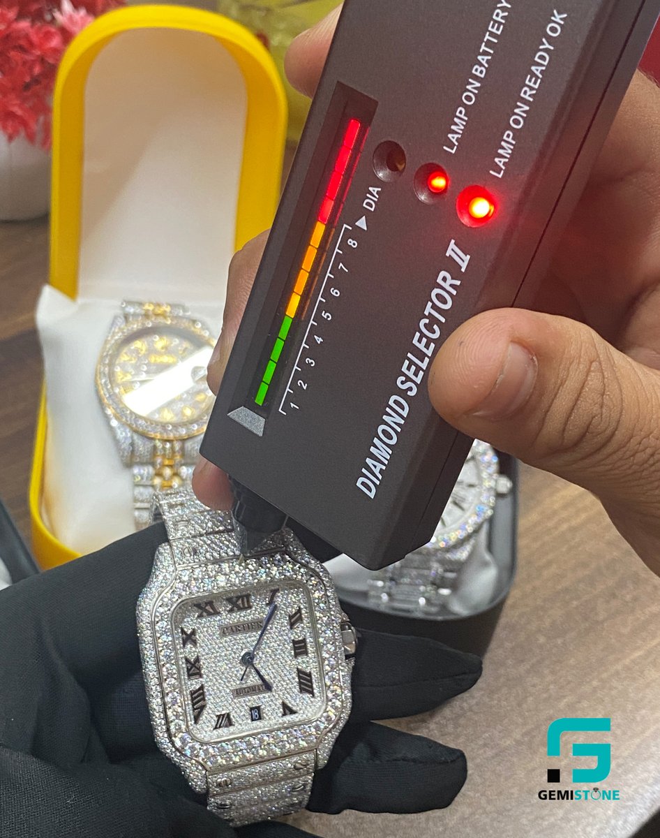 VVS Moissanite Diamond with Passes Tester✅💯

#gemistone #moissanite #moissanitediamod #vvsdiamond #diamondwatch #moissanitewatch #icedoutwatch #diamondtester #qulitydiamond #fashion #Website #giftforher #hiphopwatch #FreeShipping #FriendshipDay #watches #WatchCollecting