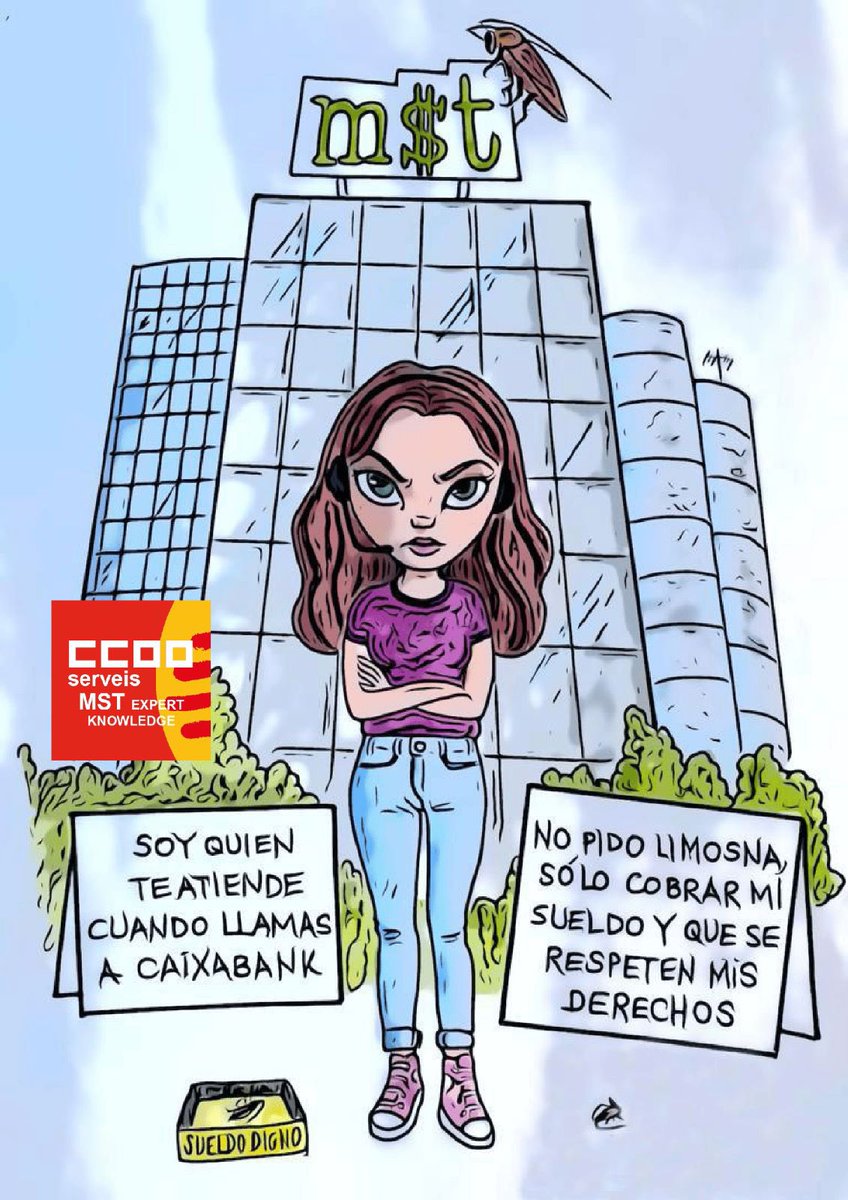 @grupomst y <a href="/holding_mst/">MST Holding</a> con la complicidad de <a href="/caixabank/">CaixaBank</a>, <a href="/imaginersapp/">imagin</a> nos roba salario y derechos. Los atrasos de convenio de 2023 y 2022 en la cuenta de esta empresa, nos quitan la compensación y cobro de plus de festivo, y más…<a href="/ContactCCOO_cat/">Contact Center Catalunya - CCOO</a> <a href="/c_center_ccoo/">CONTACT CENTER CCOO</a>