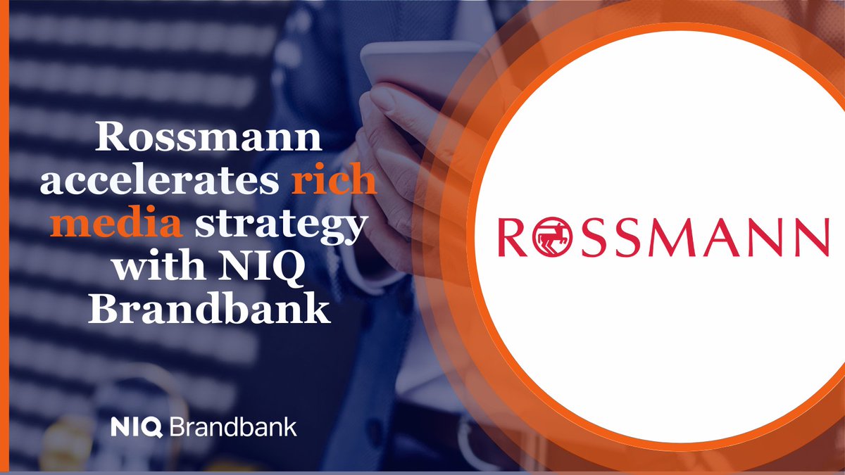 NIQ Brandbank 🤝ROSSMANN Czech Republic 

We are excited to announce that Rossmann is expanding its partnership with us  to create better shopping experiences for their shoppers by allowing brands to include video on their PDPs. 

Find out more  here 👉h.nniq.co/e4IX50PqyUZ