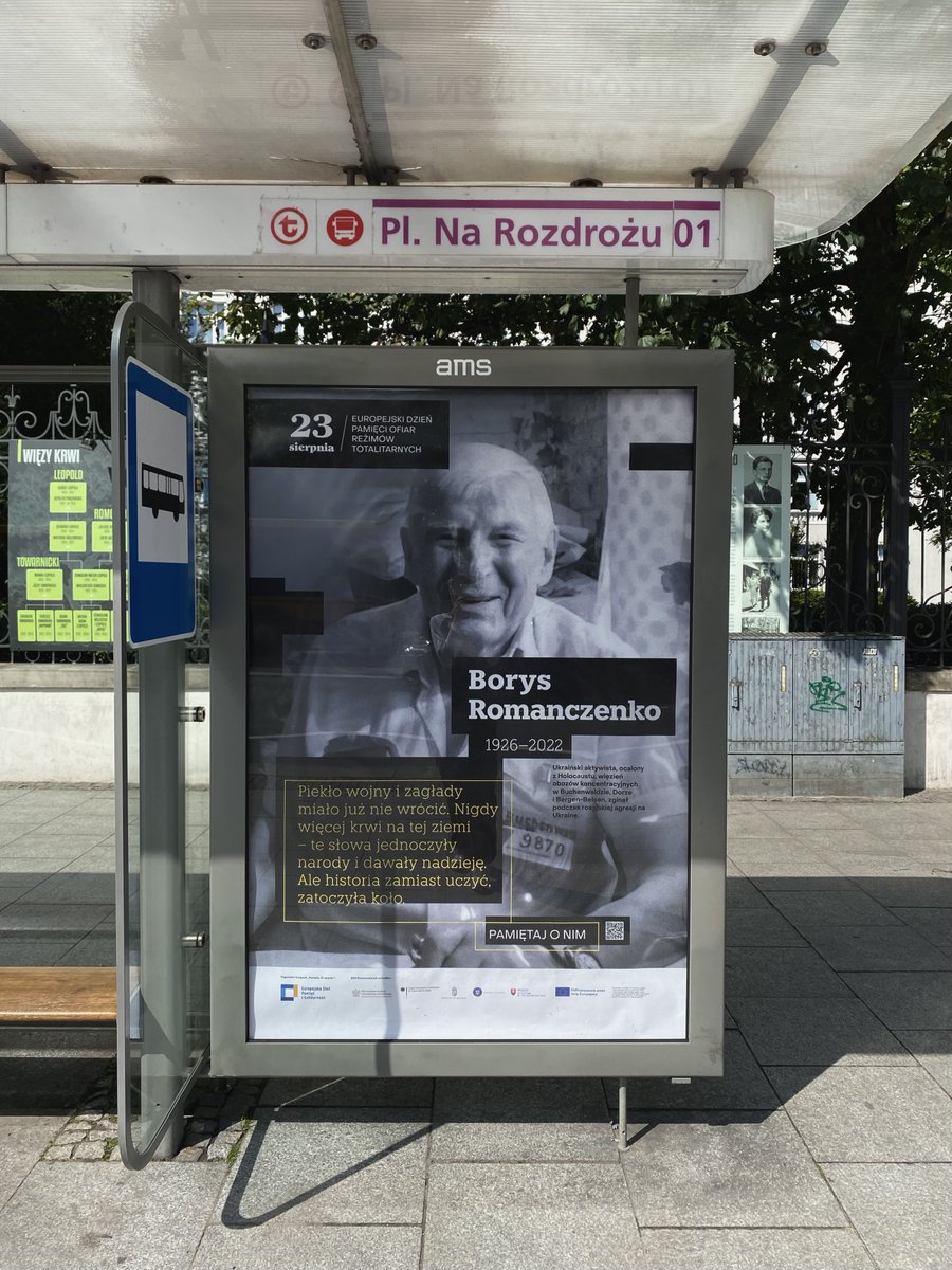enrs_eu's tweet photo. You can now find our outdoor campaign dedicated to the remembrance of victims of totalitarian regimes in Warsaw
Let us remember all those who resisted, fought for truth and justice, upheld moral values, and sacrificed their lives in the fight against oppression!
#RememberAugust23 https://t.co/OIj9Qh6p61