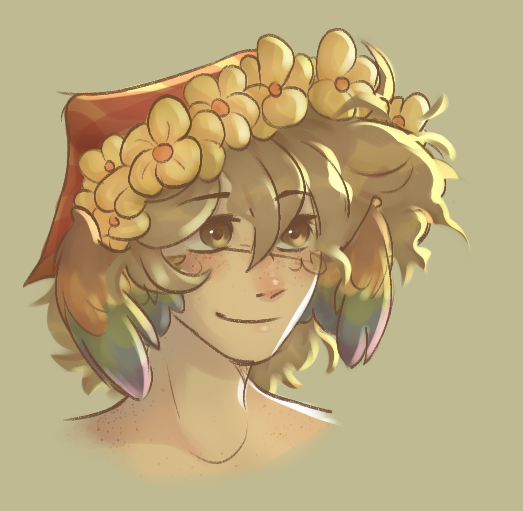 (WIP) i'm back to making art full time!! have a little warm up drawing while i get back to working on my bigger projects 

#wipart #WIP