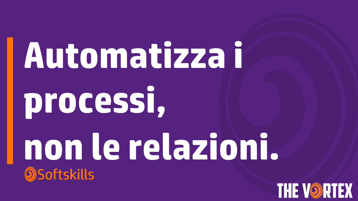 Uno dei motivi per cui penso che l'#intelligenzaartificiale sia un fantastico supporto, ma non sostitutiva dell'attività umana.
#softskills #sales #customerservice #businessrelationship
