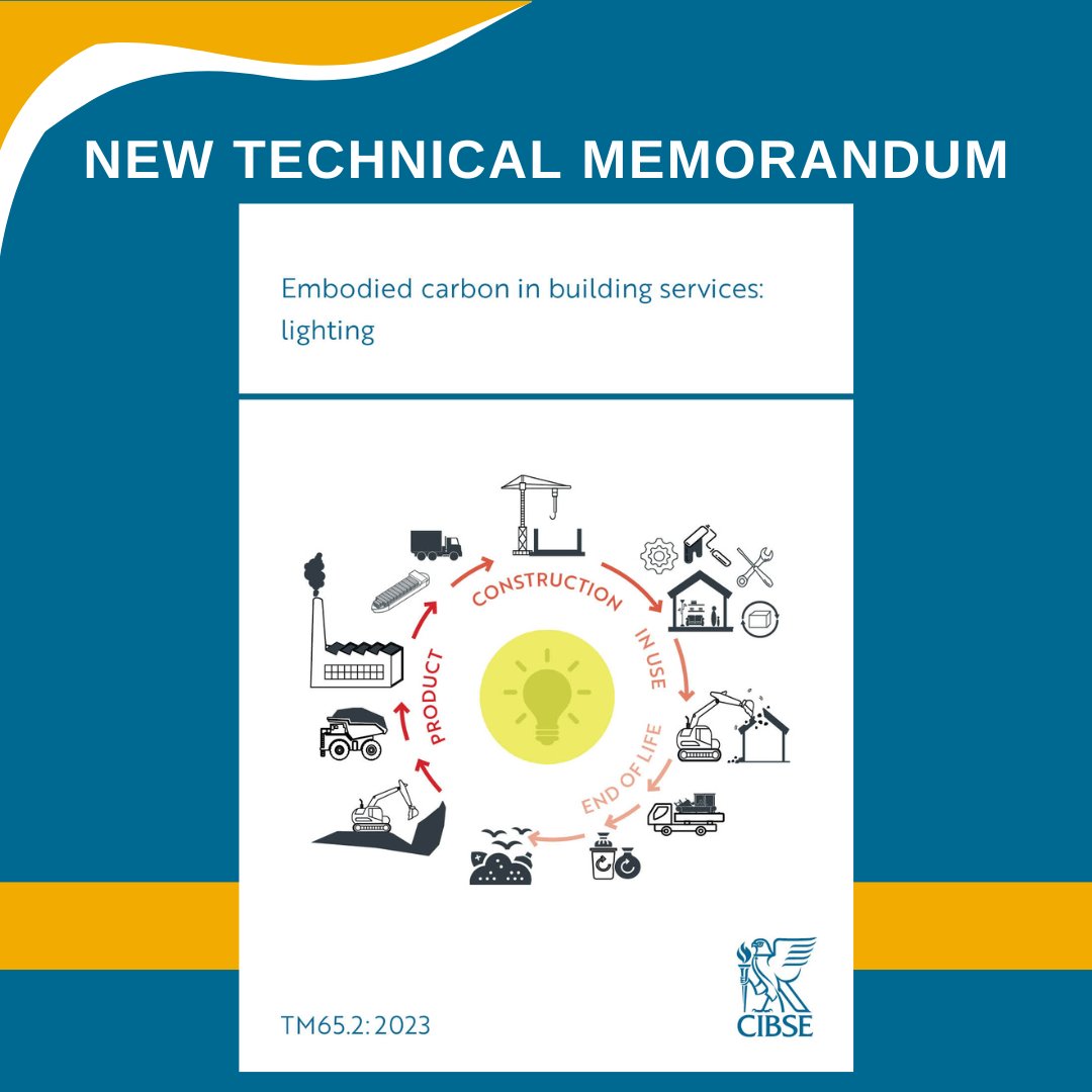 CIBSE TM65.2: Embodied Carbon in Building Services: Lighting has been launched. The publication provides lighting designers, specifiers, engineers and manufacturers with an understanding of the amount of embodied carbon in a luminaire and control gear.

cibse.org/knowledge-rese…