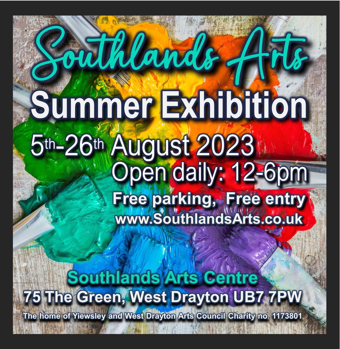 Summer Art Exhibition.  It’s happening. #art #artexhibition #southlandsarts