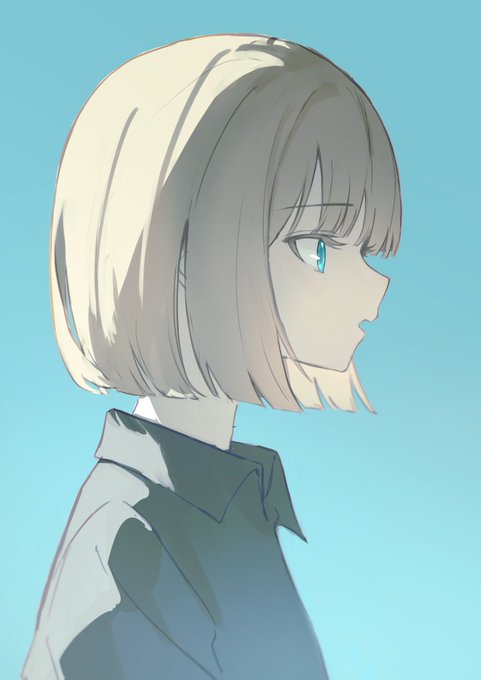 横顔の練習