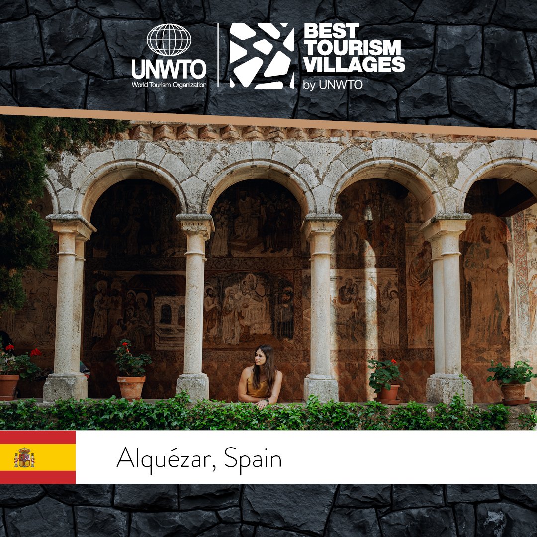 UNWTO's tweet photo. "Tras recibir el título de #BestTourismVillage este pueblo ha registrado un aumento de nivel ocupacional que se mantiene todo el año".

Al saber de este reconocimiento, más visitantes viajaban hasta Alquézar, en España.

⏰📽️26:40: https://t.co/MIDQtzr49t
@aragonturismo @spain https://t.co/vyvc8MesYW