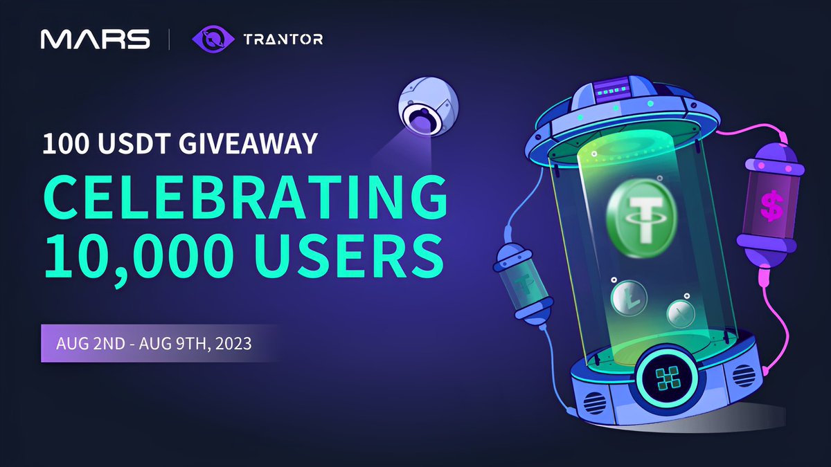 Mars_Search's tweet photo. 🪐 Join Mars Search x @TrantorDAO Giveaway!

🎉 Celebrate 10K+ logins on Mars Search with us &amp; explore web3 content powered by AI.

🔗 Campaign link: https://t.co/bQ3byolMlI

#MarsSearch #Web3 #AIsearch #Giveaway https://t.co/xwfYSLIVoU