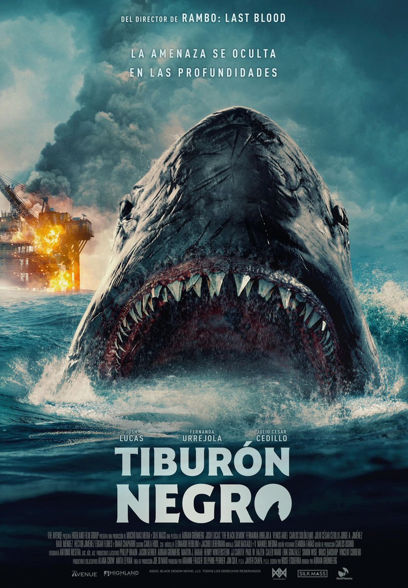 terrorbit's tweet photo. #CriticadeMiedo
Típica sharksploitation, que se ciñe a los cánones aunque presentando un inusual giro al fantástico. Lástima que su burda denuncia ecológica y las pésimas interpretaciones hagan desear que el tiburón se coma al reparto lo antes posible.
https://t.co/q2A9FAzdlA https://t.co/6AdCiyPjyD
