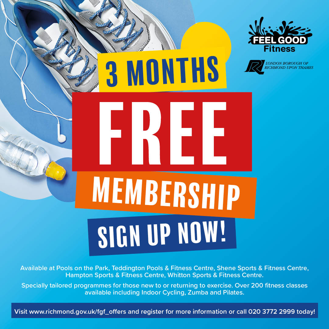 Sign up to Feel Good Fitness today and get 3 months free membership! 
T&amp;C’s apply. Click on the link below or call us on 020 3772 2999 for more info
ow.ly/ORMF50PqBaB