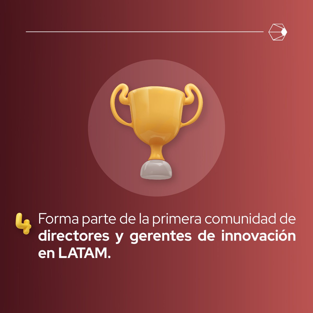 Conviértete en Innovation Fellow ✨

Un programa exclusivo para directivos/gerentes en áreas de innovación (no importa el sector).  

Cupón Early Bird 🐣 BVLFELLOW 
Cierre de inscripciones 🗓️ 18 de agosto  
¡Cupos limitados!   

Más información: bit.ly/fellowship-LAT…