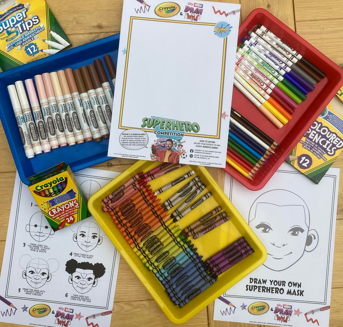 creationstation's tweet photo. Here are some of the awesome #Superhero doodles being created during our creative #kidsworkshops, as part of the amazing Superhero #drawingcompetition, which we've teamed up with @Crayola and @WillSliney on to inspire #kids this #summer.🖍🙌 
Learn more:
https://t.co/nnwBfvcNLO https://t.co/nYSQAmbUxN