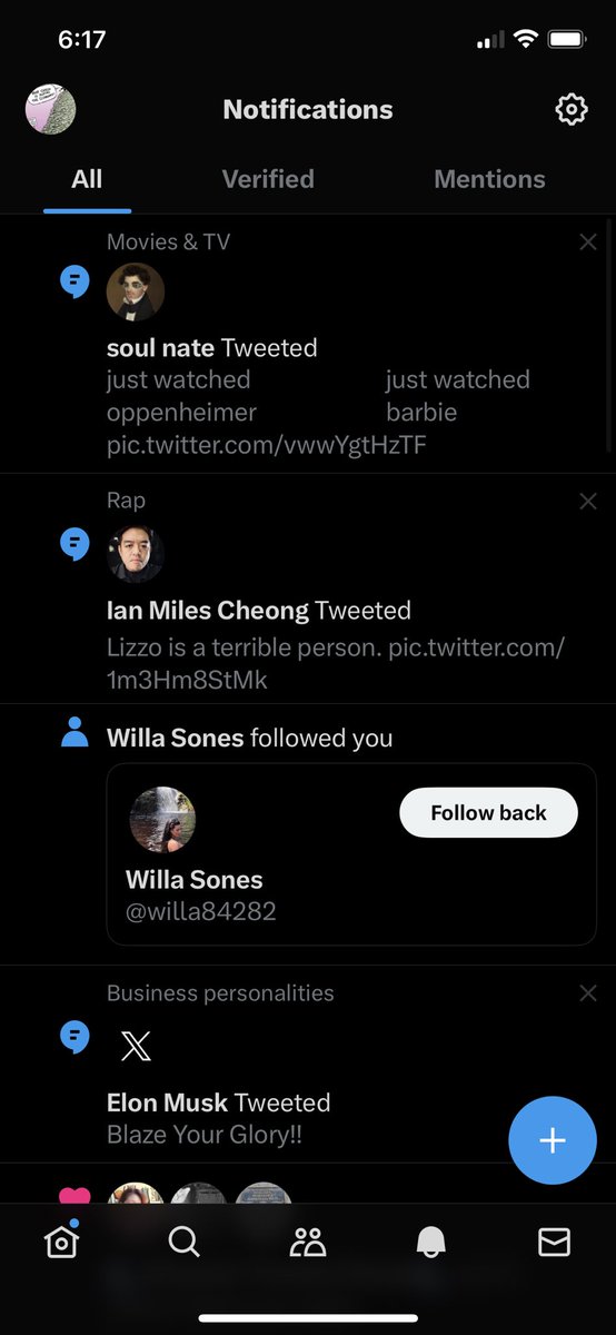 Why is this garbage in my notifications?!?! I don’t follow these people at all? Why am I getting notifications for deliberately agitating content from ppl I don’t follow?? #TwitterIsDead