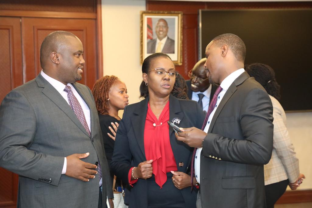 Eng_F_Ngeno's tweet photo. Attended the National Government Development Implementation Committee (NDIC) meeting presided over by Prime Cabinet Secretary H.E Musalia Mudavadi.

The Government is streamlining development initiatives to ensure their seamless implementation for positive impact to communities https://t.co/0FSHFDJqAA