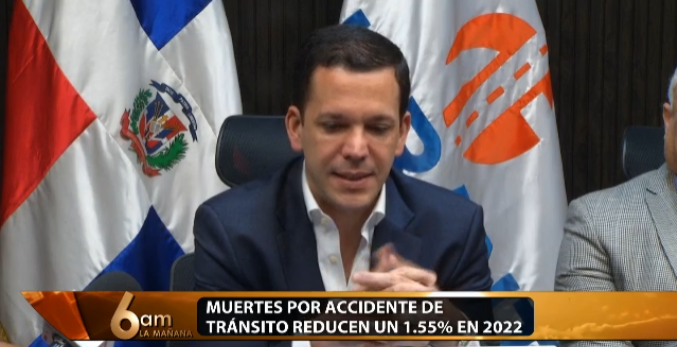 cdn37's tweet photo. #6AMLaMañana Muertes por accidente de tránsito reducen un 1.55% en 2022.
#CDN #AccidentedeTránsito #Muertes #Reducen https://t.co/xDzbAdp8bm