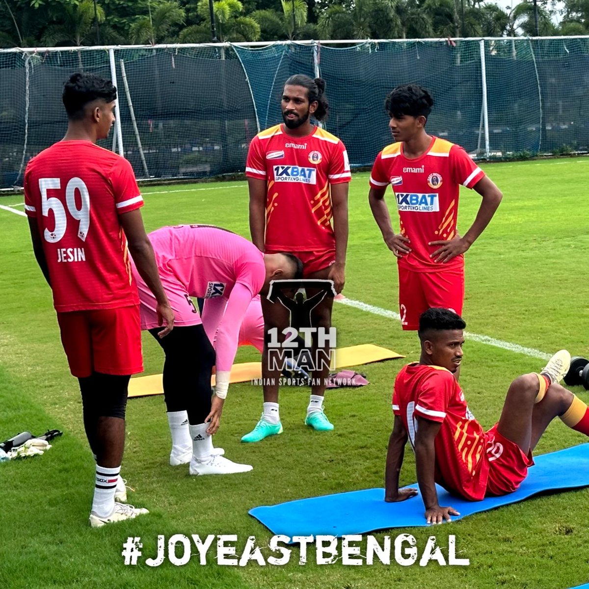 Come on boy We are with you ❤️💛 #eastbengalfc #amanck