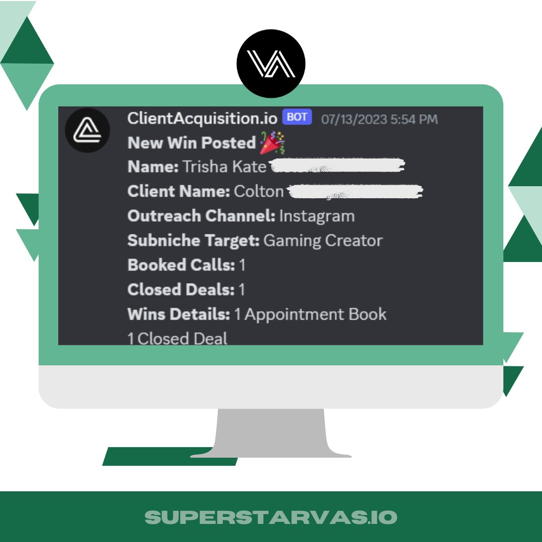 SuperstarVAs's tweet photo. July 🔥

How to apply: https://t.co/feIpQzE6Vm

#VirtualAssistant #VA #LeadGeneration #WorkFromHome #WFH #VirtualAssistantph #onlinejobsworkfromhome #onlinejobs #virtualassistantphilippines #workfromhomejobs https://t.co/P9IuRmfRxs