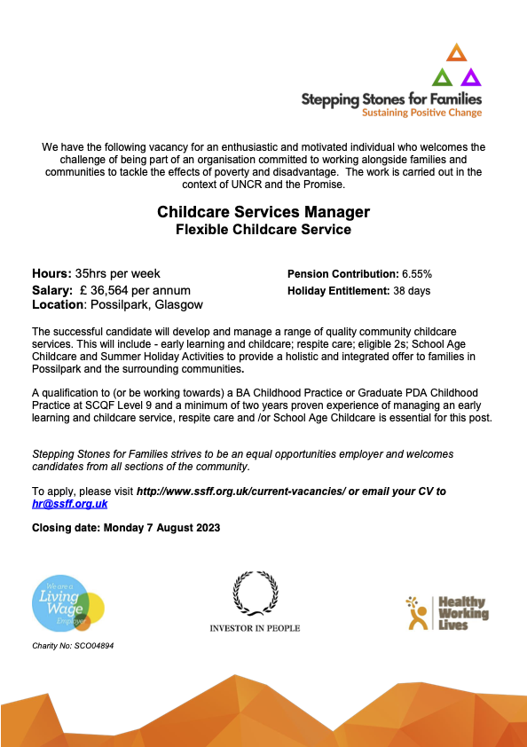 Stepping Stones for Families tweet media