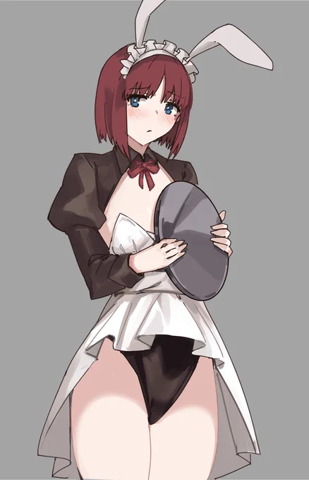 #バニーの日 maid rabbit Hisui