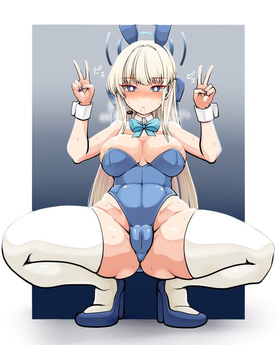 #バニーの日
思ったよりブルアカバニー描いてた 