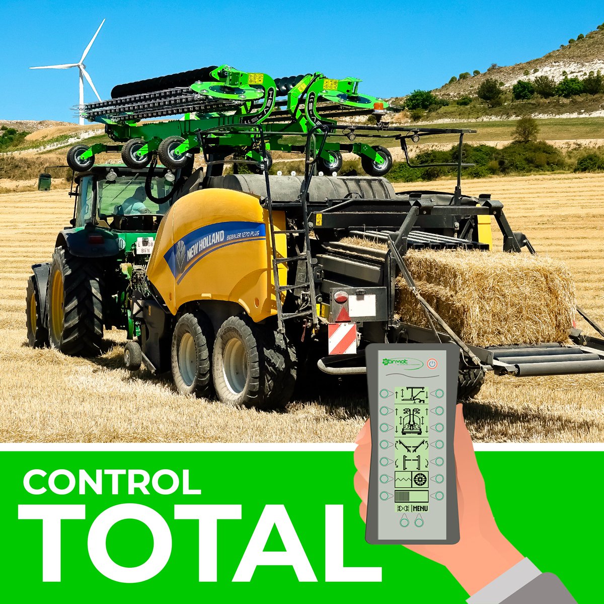 🤳𝗜𝘁𝘀 𝗮𝘂𝘁𝗼𝗺𝗮𝘁𝗲𝗱 𝗳𝘂𝗻𝗰𝘁𝗶𝗼𝗻𝘀 𝗶𝗻𝗰𝗿𝗲𝗮𝘀𝗲 𝘆𝗶𝗲𝗹𝗱𝘀 𝗮𝗻𝗱 𝗿𝗲𝗱𝘂𝗰𝗲 𝘄𝗼𝗿𝗸 𝗳𝗮𝘁𝗶𝗴𝘂𝗲.

#farmer #agriculture #balers #haybaler #newholland #jhondeere #stirmot #farming