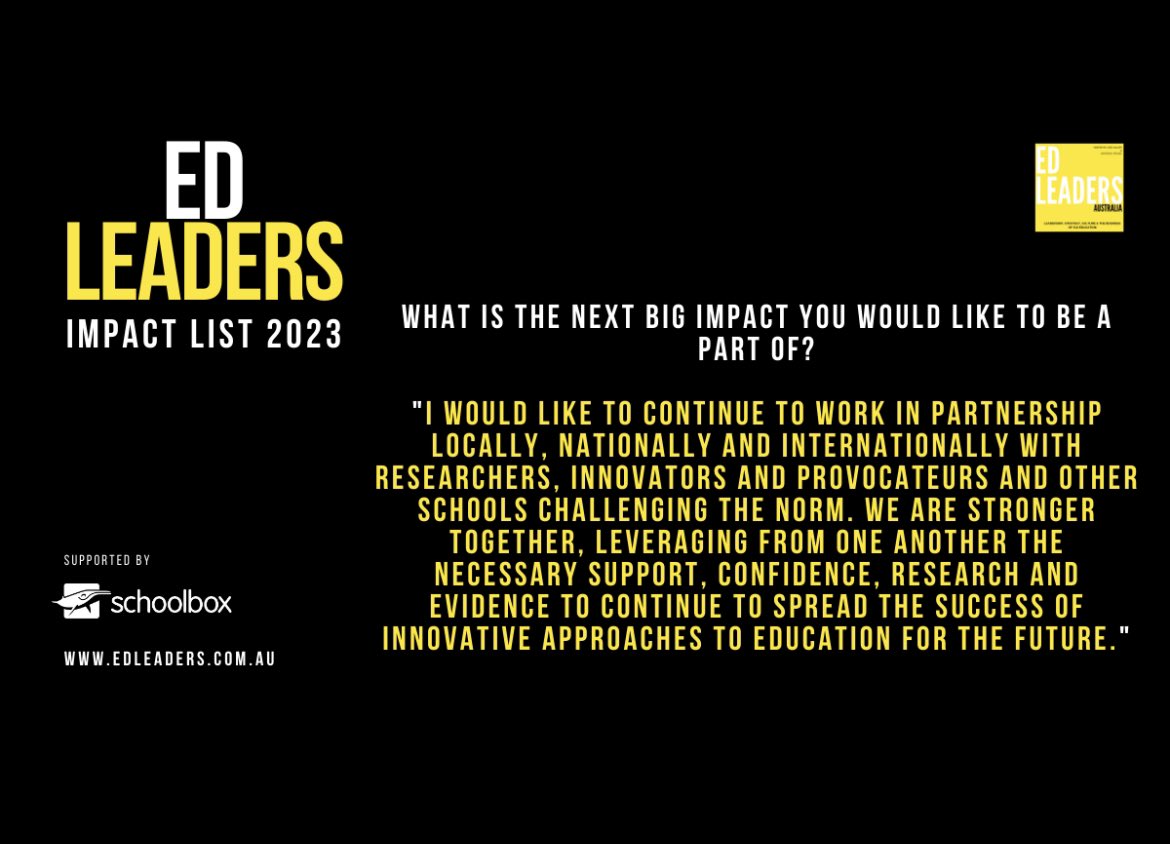 It’s a privilege and an honour to work with amazing people everyday to positively impact the lives of those around us, intentionally opening eyes to new ways of being.